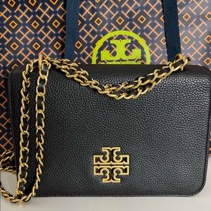TORY BURCH BRITTEN ADJUSTABLE SHOULDER BAG